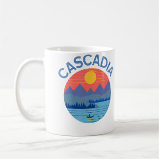 Cascadia Vissen Wandelen Kamperen Koffiemok