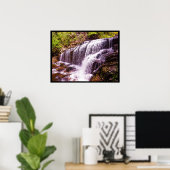 CASCADILLA GORGE ITHACA NEW YORK POSTER (Thuiskantoor)