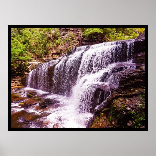 CASCADILLA GORGE ITHACA NEW YORK POSTER (Voorkant)