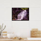 CASCADILLA GORGE ITHACA NEW YORK POSTER (Keuken)