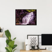CASCADILLA GORGE ITHACA NEW YORK POSTER (Thuiskantoor)