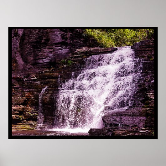 CASCADILLA GORGE ITHACA NEW YORK POSTER (Voorkant)