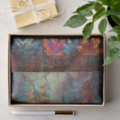 Cascading Autumn Leaves, kleurrijk Herfst ontwerp Tissuepapier (Geschenk)