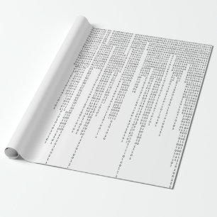 Cascading Binary Cadeaupapier