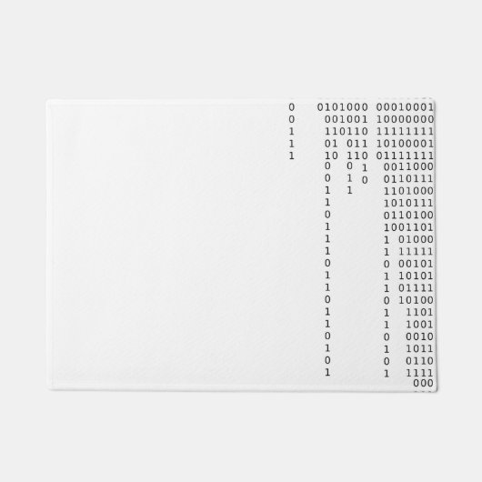 Cascading Binary Deurmat (Voorkant)