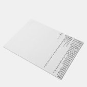 Cascading Binary Deurmat (Schuin)