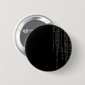 Cascading Binary Ronde Button 5,7 Cm (Voorkant /achterkant)