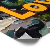 Cascading Chords: Beer's Honeyed Harmony Poster (Hoek)