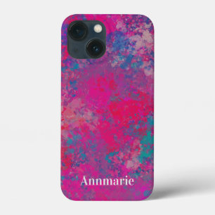 Cascading Color Abstract Design Patroon Case-Mate iPhone Case