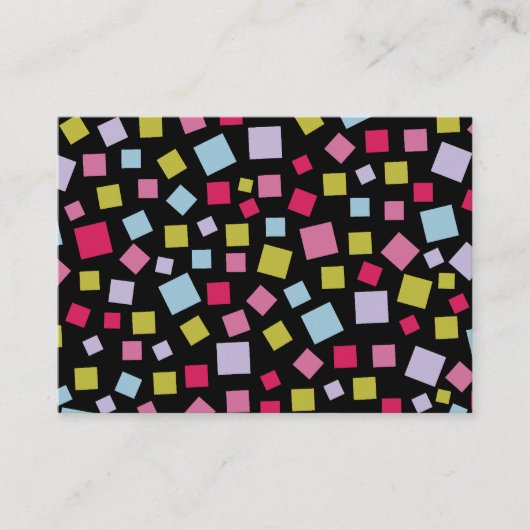 Cascading Colors II Visitekaartje (Voorkant)