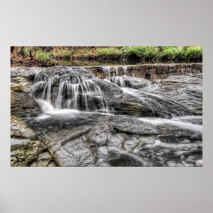 Cascading Creek - Austin, Texas Poster