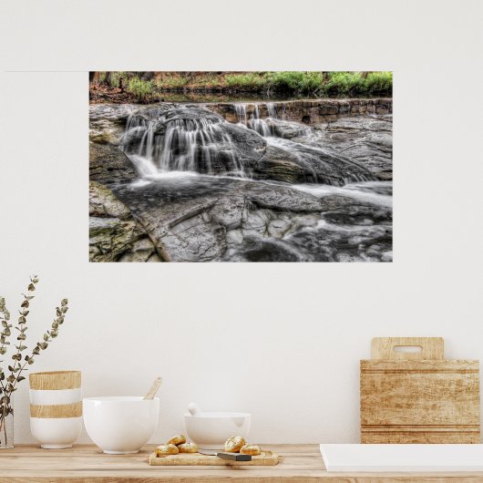 Cascading Creek - Austin, Texas Poster (Keuken)