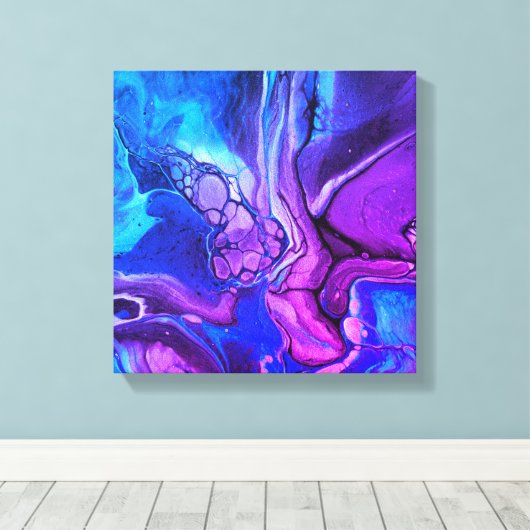 Cascading Dreams 3 Canvas Afdruk (Insitu (Houten vloer))