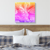 Cascading Dreams 4 Canvas Afdruk (Insitu (Slaapkamer))