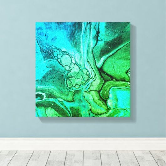 Cascading Dreams 5 Canvas Afdruk (Insitu (Houten vloer))