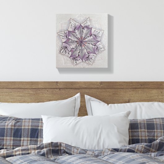 Cascading Dreams Canvas Afdruk (Insitu (Slaapkamer))