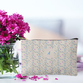 Cascading Flowers Blauw en Roze Etui