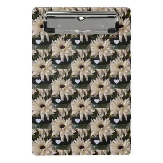 Cascading Flowers & Hearts Mini Klembord (Voorkant)