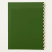 Cascading Forest waterval | bosgroen Planner (Achterkant)