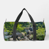 Cascading Forest waterval | bosgroen Plunjezak (Achterkant)