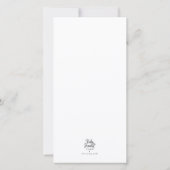 Cascading Heart Valentine's Day Card (Achterkant)