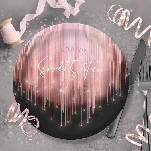 Cascading Lights 16 Roos Gold ID790 Papieren Bordje