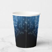 Cascading Lights Sweet 16 Blue ID790 Papieren Bekers (Rechts)