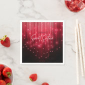 Cascading Lights Sweet 16 Red ID790 Servet (Insitu)
