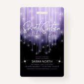 Cascading Lights Sweet 16 Violet ID790 Badge (Voorkant)