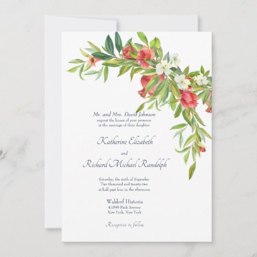 Cascading Memories Weddenschap Kaart (Voorkant)