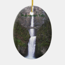 Cascading Multnomah Herfsten Vakantie Keramisch Ornament
