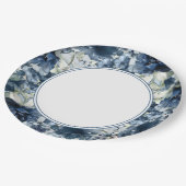 Cascading Peonies Wedding 9 inch Bord (Gekanteld)