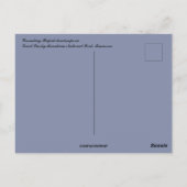 Cascading Rapids landschap in Great Smoky Mountain Briefkaart (Achterkant)