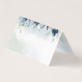 Cascading Rozen Bruiloft Gast Tafel Zitplaatsen Ka Kaart (Achterkant)