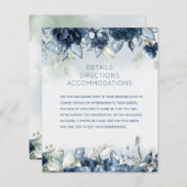 Cascading Rozen Wedding Details Accommodatie (Voorkant / Achterkant)