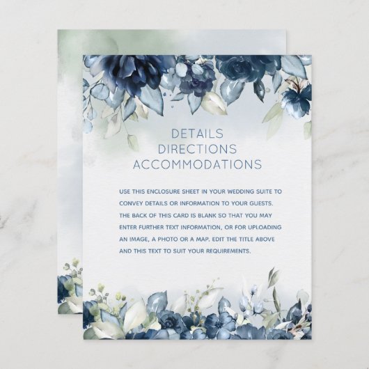 Cascading Rozen Wedding Details Accommodatie (Voorkant / Achterkant)