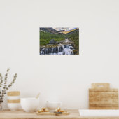 Cascading stream, Glacier National Park Poster (Keuken)