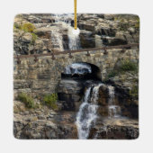 Cascading Through Stone Keramisch Ornament (Achterkant)