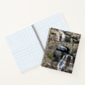 Cascading Through Stone Spiral Notebook Notitieboek (Binnen)