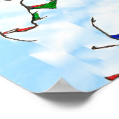 Cascading Twigs Poster (Hoek)