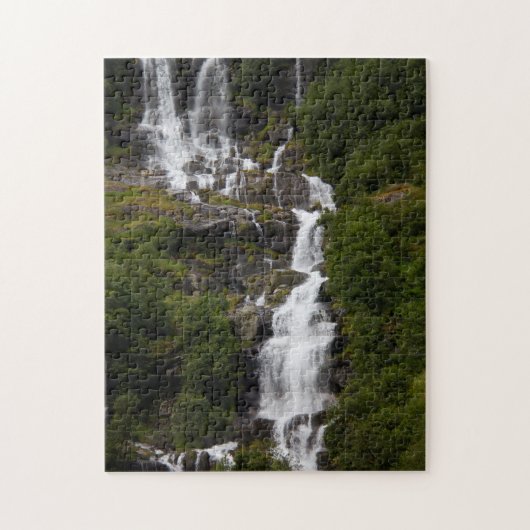Cascading Volefossen-waterval Legpuzzel (Verticaal)