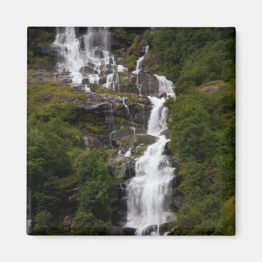 Cascading Volefossen-waterval Magneet (Voorkant)