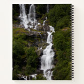 Cascading Volefossen-waterval Notitieboek (Achterkant)