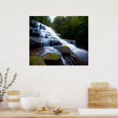 Cascading Waterfall Photo Poster (Keuken)