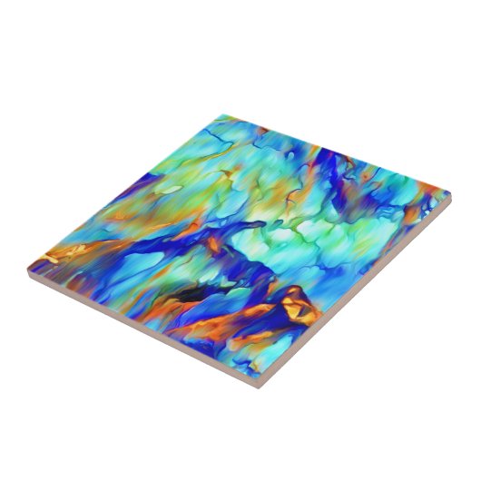 Cascading Waterval Tegeltje (Zijkant)