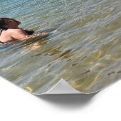 Cascais Beach, Portugal Poster (Hoek)