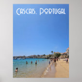 Cascais Beach, Portugal Poster (Voorkant)