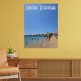 Cascais Beach, Portugal Poster
