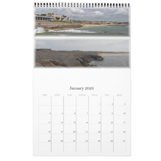 Cascais - Portugal - Europa Kalender (Jan 2026)