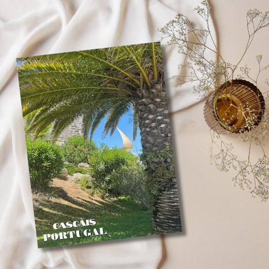  Cascais Portugal Fotografie, Aangepaste reizen Feestdagenkaart